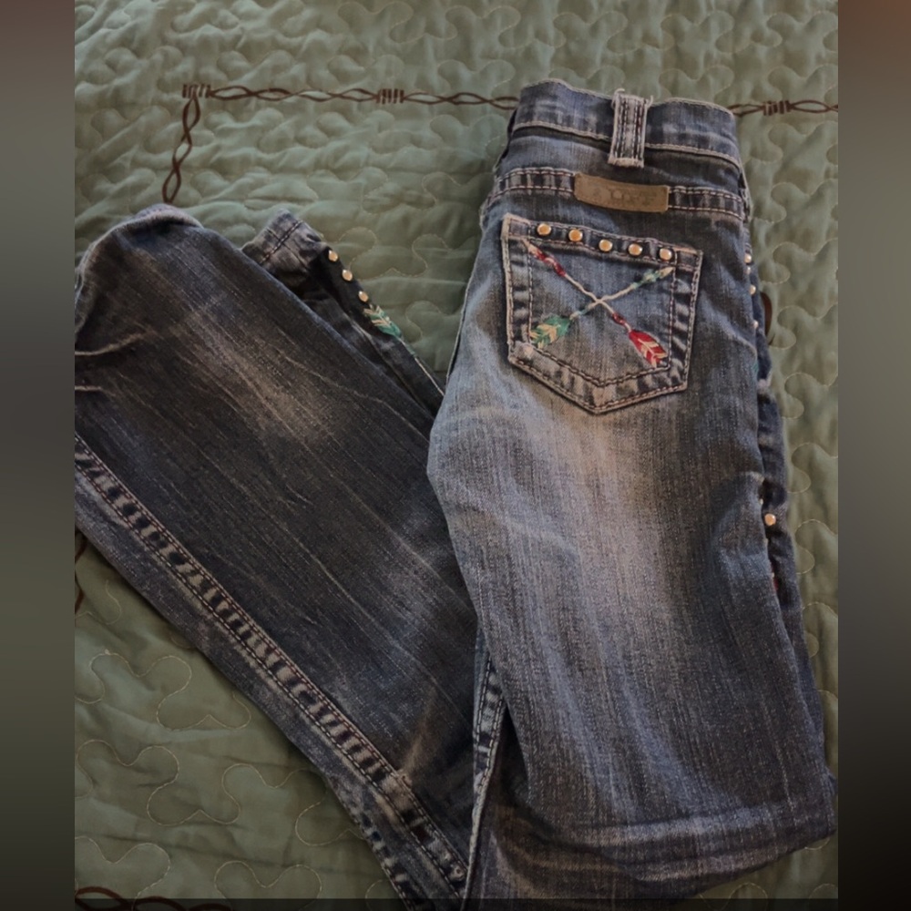 Cowgirl Tuff Youth Arrow jeans